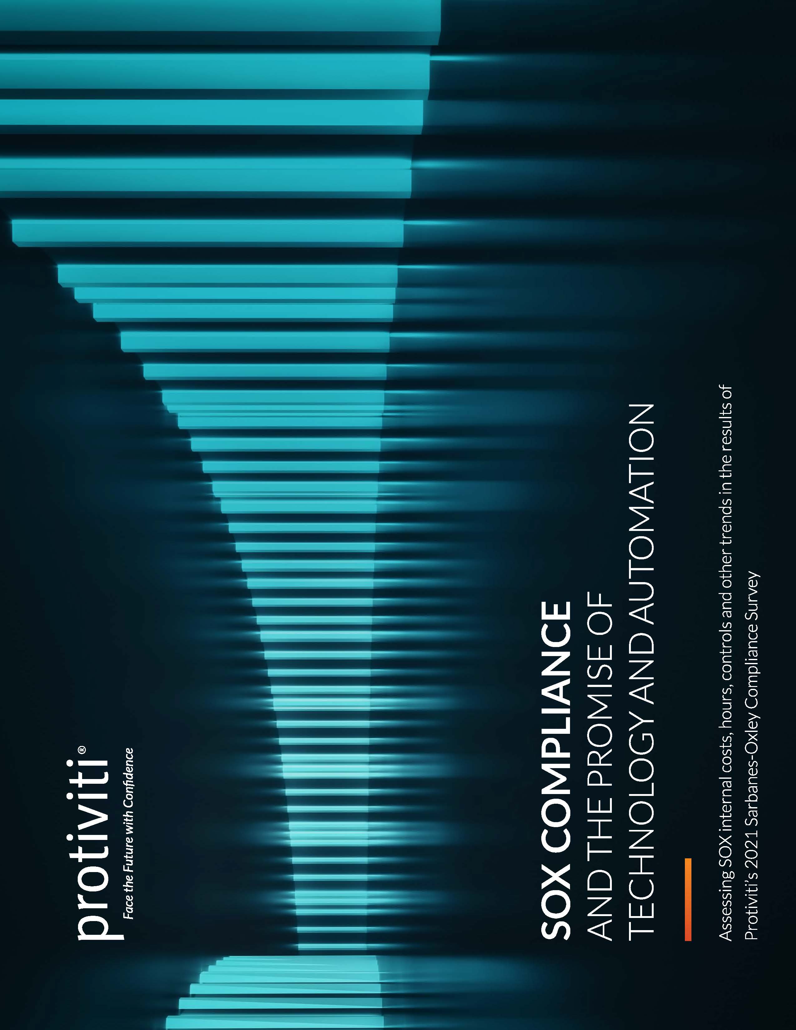 Screenshot of the first page of 2021 Sarbanes-Oxley Compliance Survey