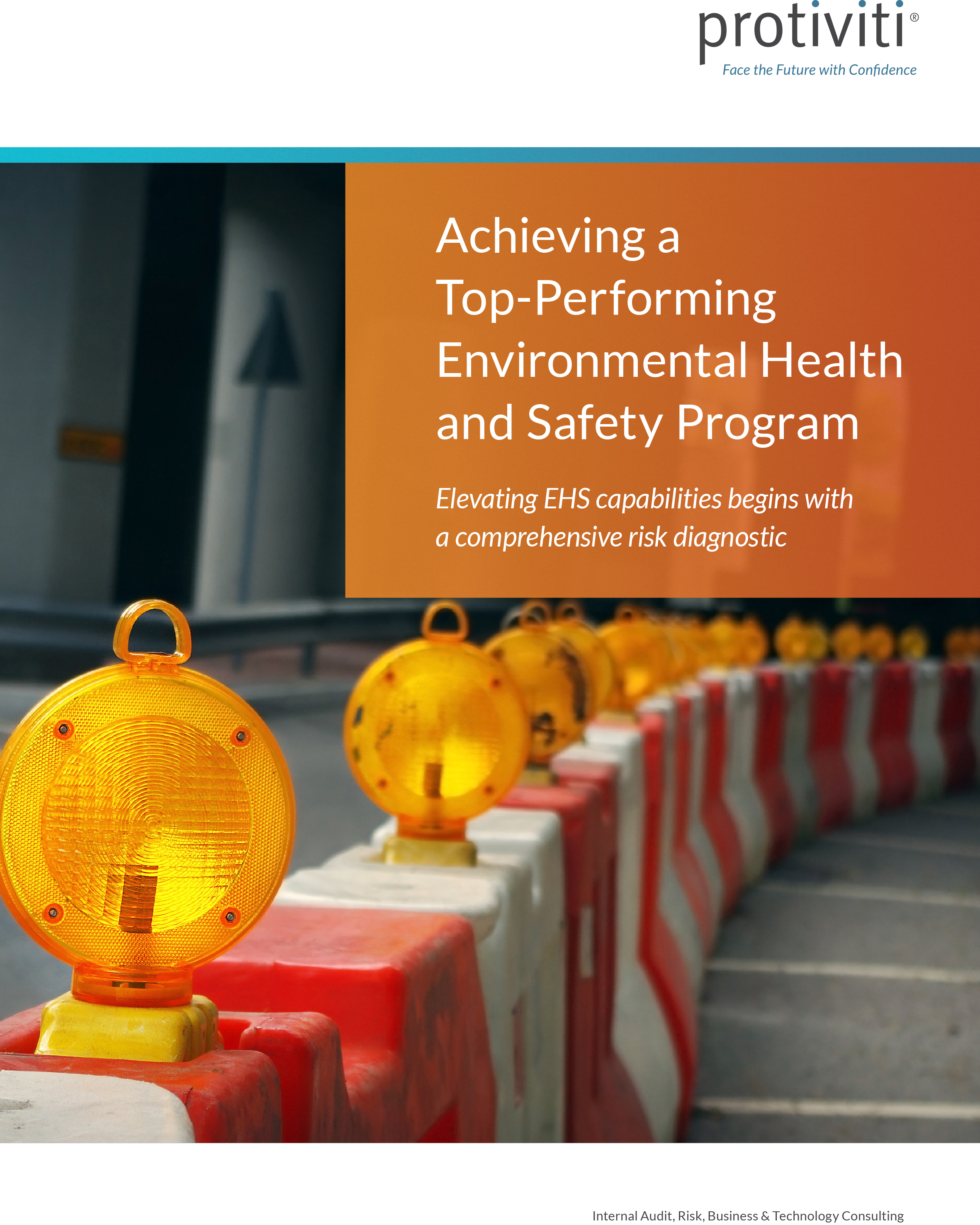 Screenshot of the first page of Achieving a Top-Performing Environmental Health and Safety Program