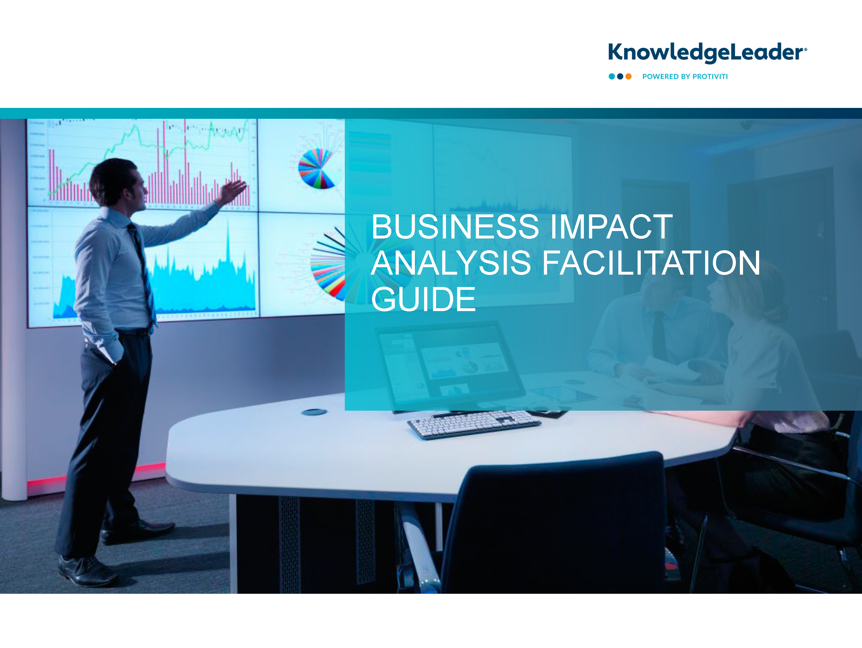 Screenshot of the first page of Business Impact Analysis Facilitation Guide