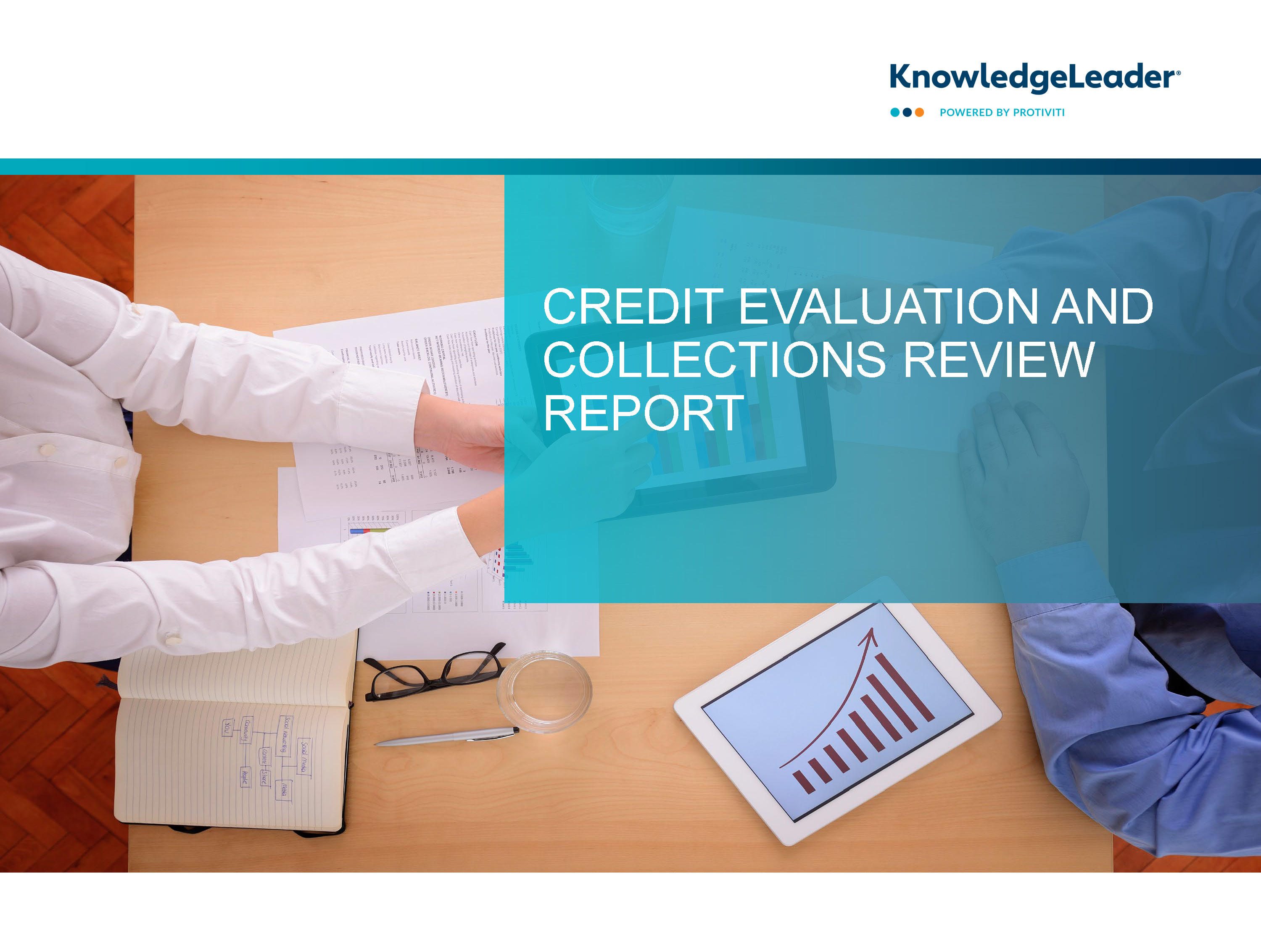 Screenshot of the first page of Credit Evaluation and Collections Review Report