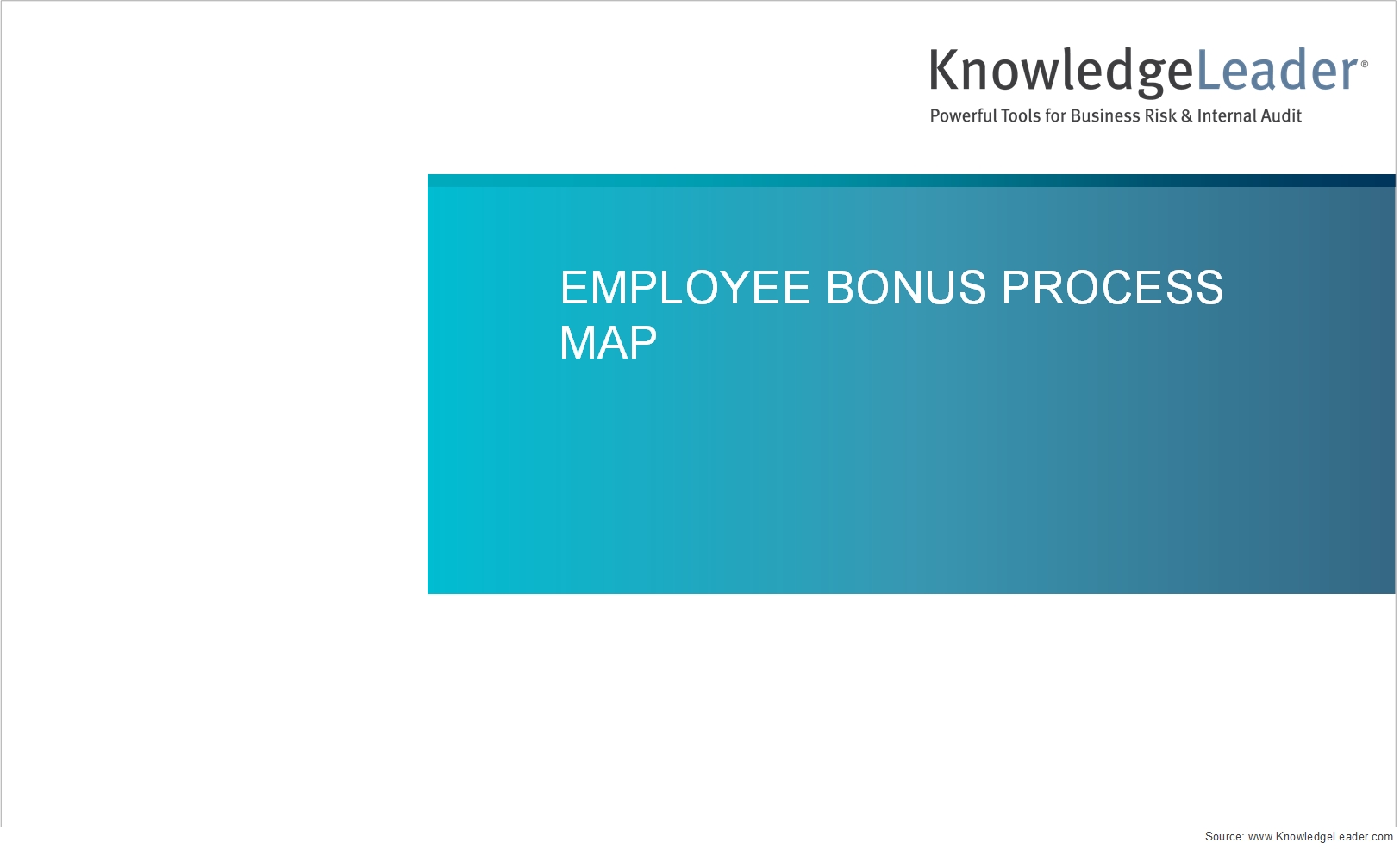 Screenshot of the first page of Employee Bonus Process Flow