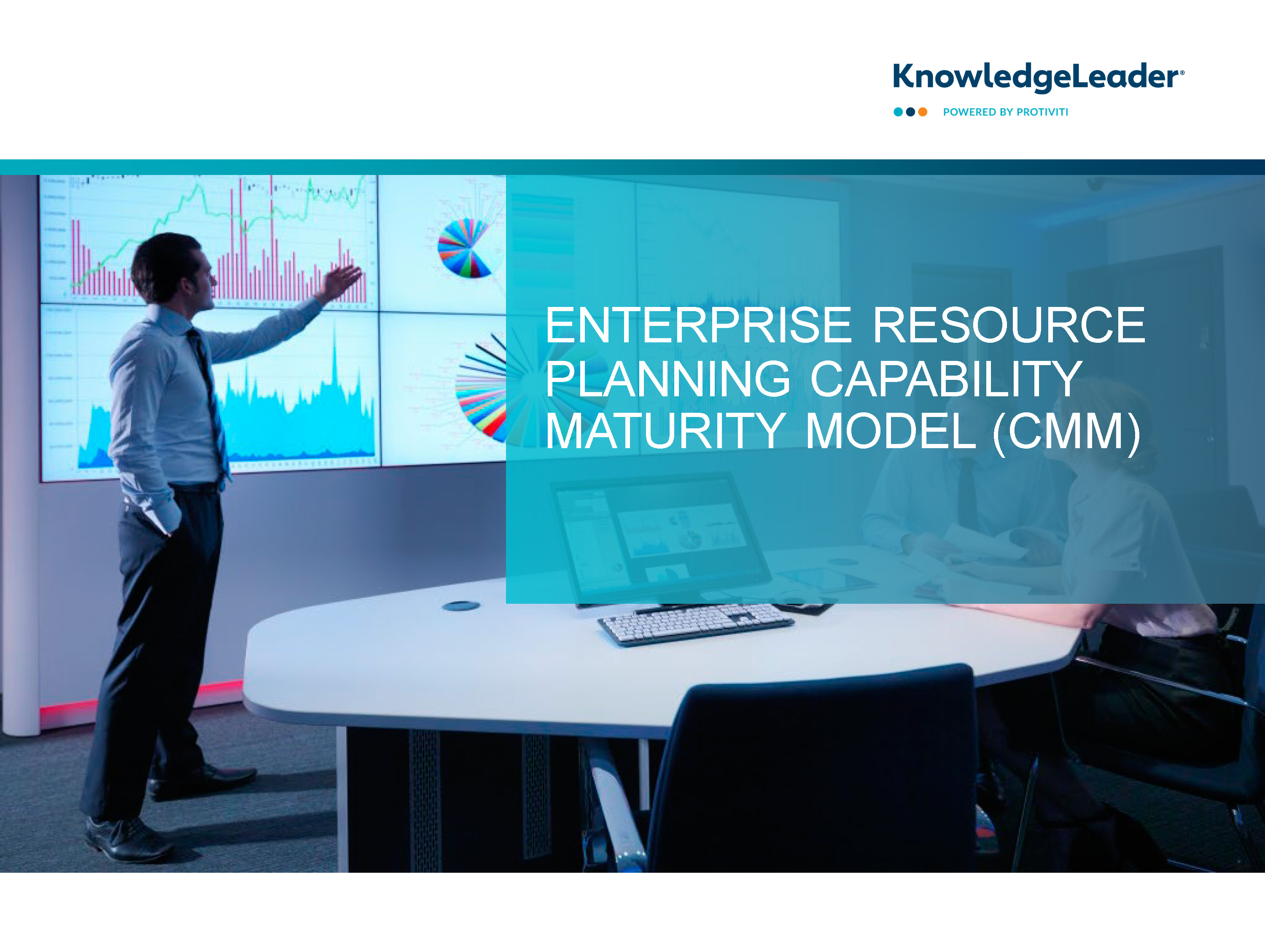 Screenshot of the first page of Enterprise Resource Planning Capability Maturity Model (CMM)