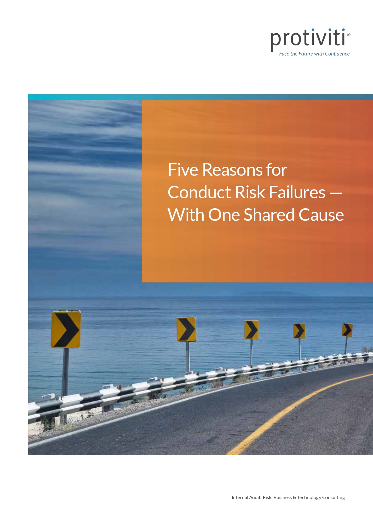 Screenshot of the first page of Five Reasons for Conduct Risk Failures — With One Shared Cause