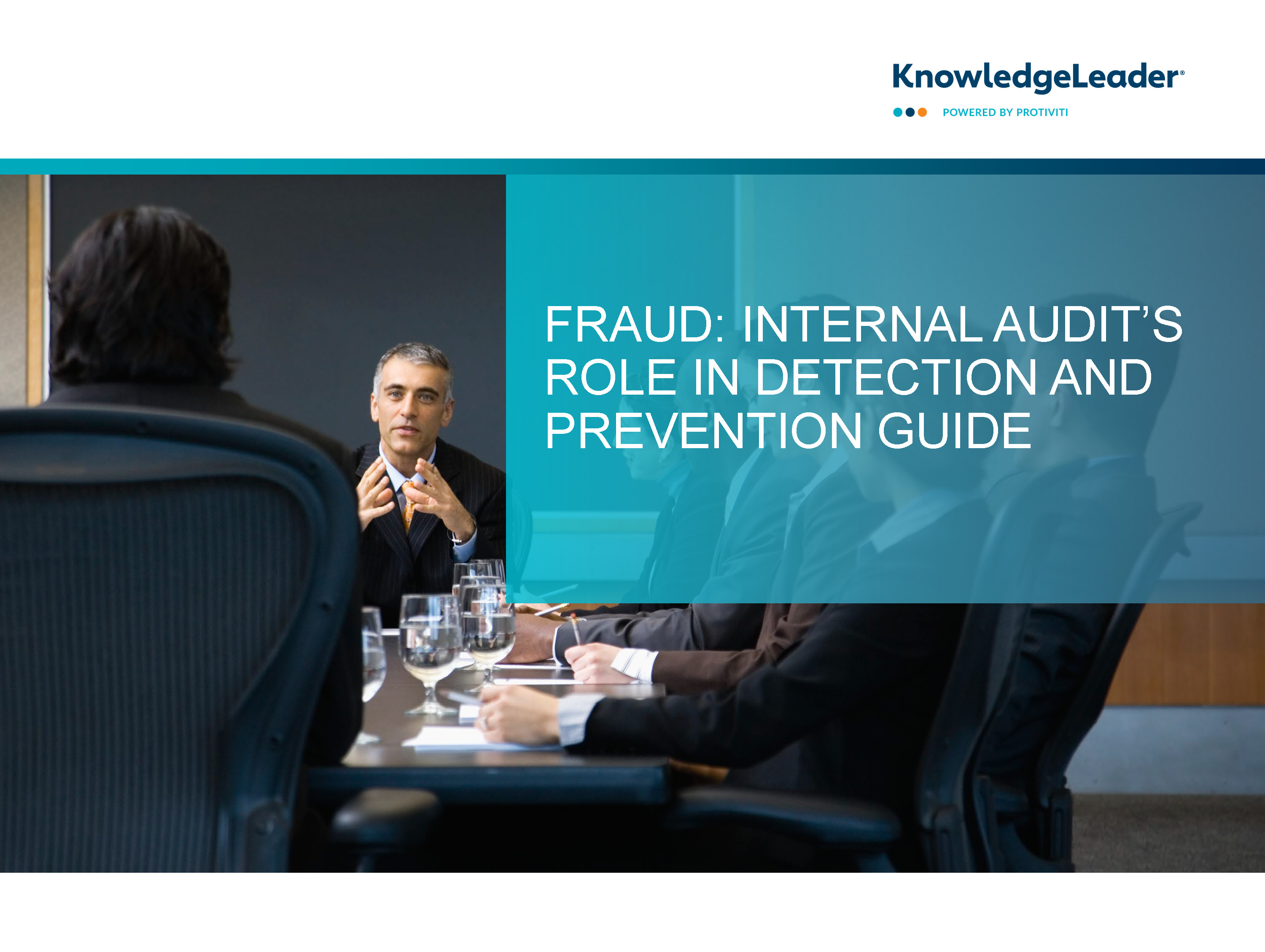 Screenshot of the first page of Fraud Internal Audit's Role in Detection and Prevention