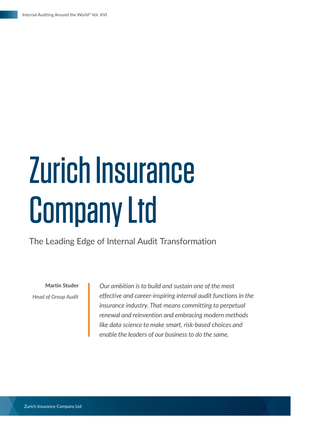 Screenshot of the first page of IAAroundWorld16 Protiviti Zurich