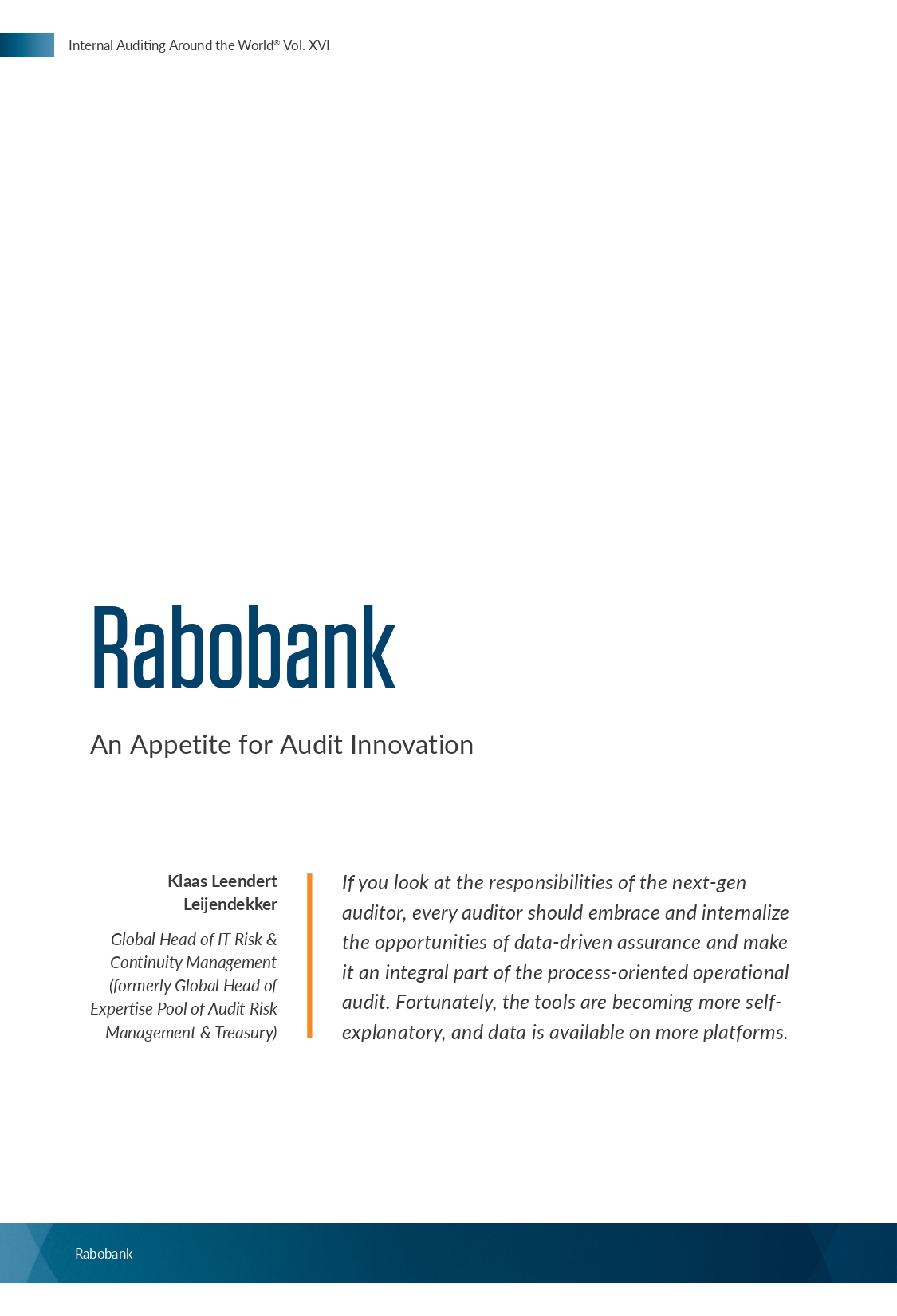 Screenshot of the first page of IAAroundWorld16_Protiviti_Rabobank