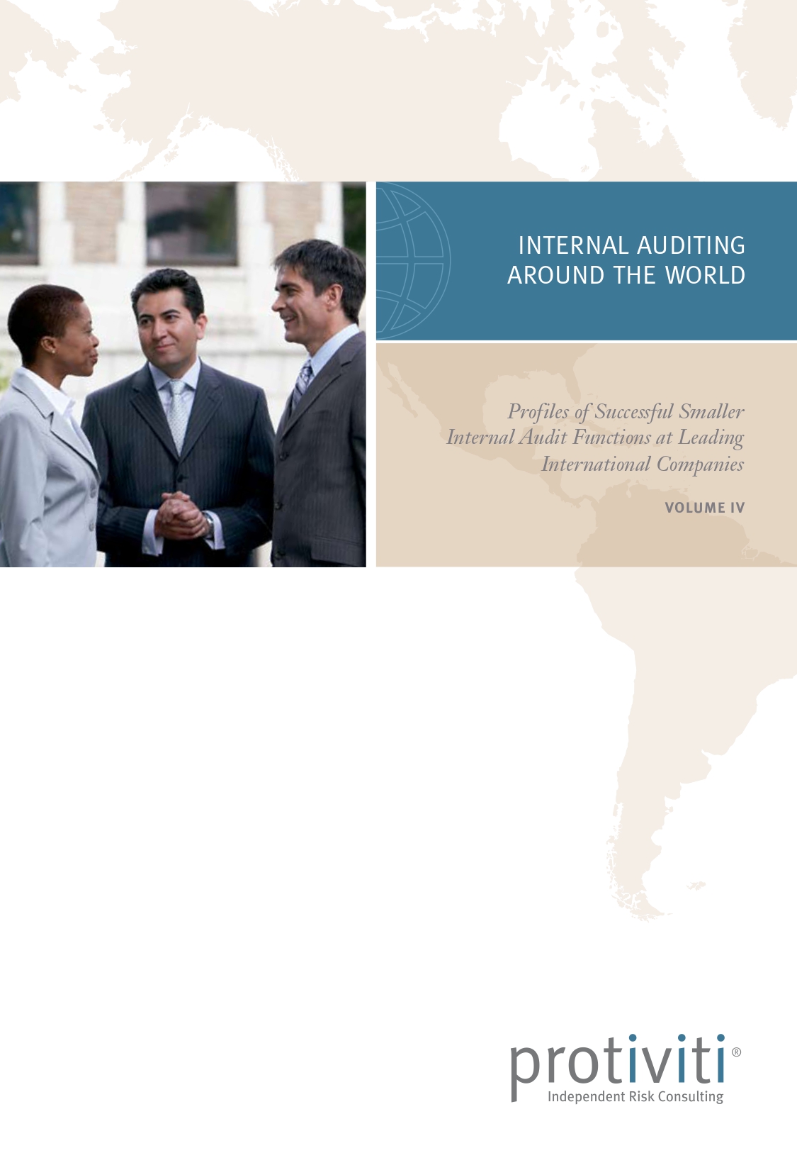 Screenshot of the first page of Internal Auditing Around the World - Volume 4