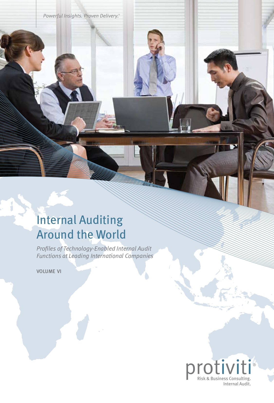 Screenshot of the first page of Internal Auditing Around the World - Volume 6