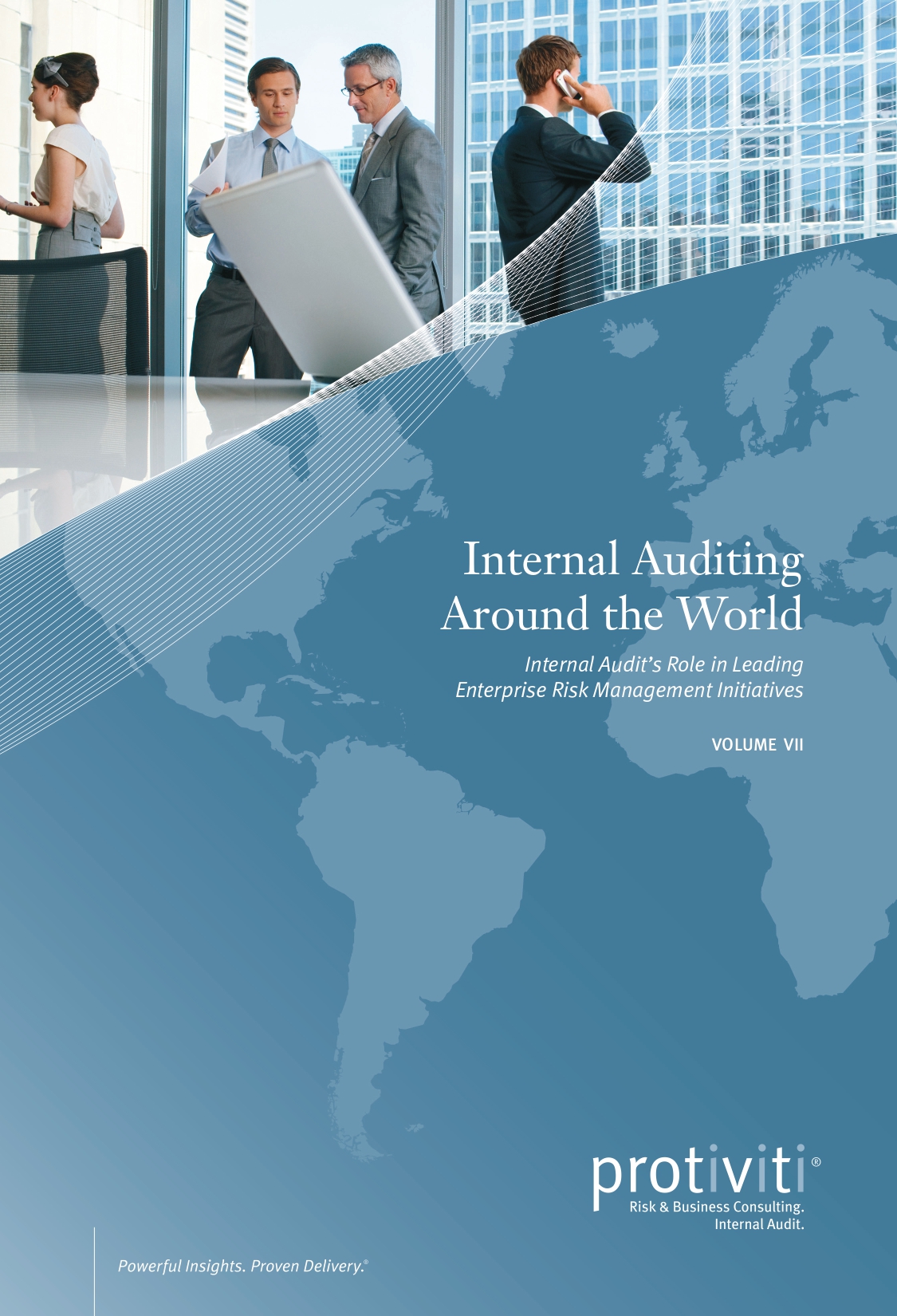 Screenshot of the first page of Internal Auditing Around the World - Volume 7