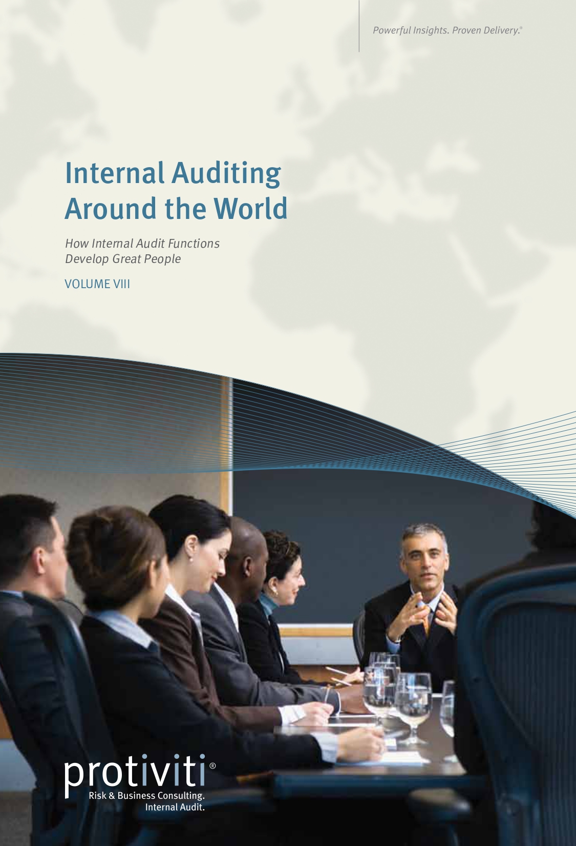Screenshot of the first page of Internal Auditing Around the World - Volume 8