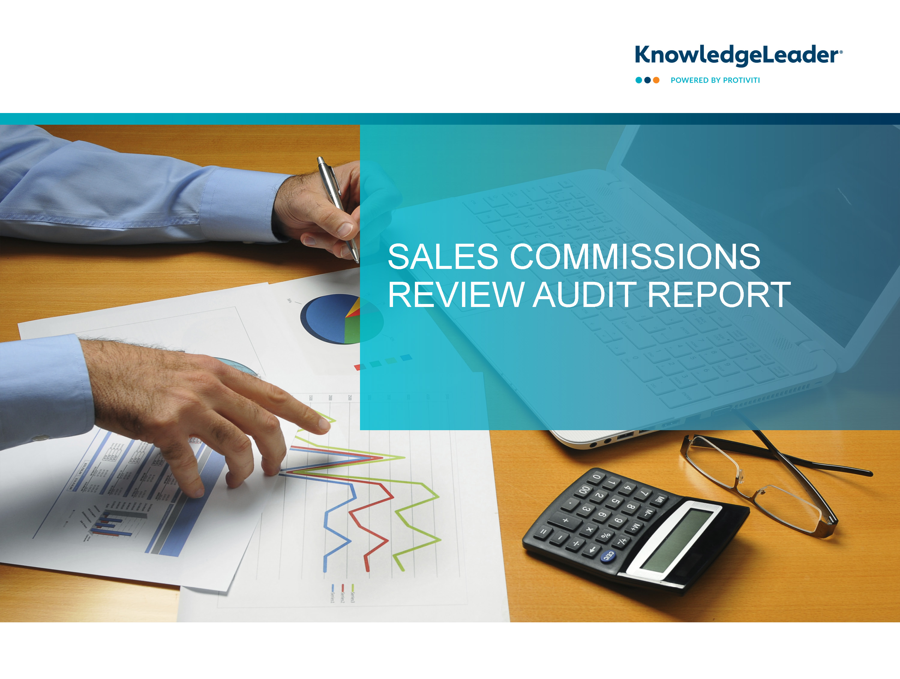 Screenshot of the first page of Sales Commissions Review Audit Report
