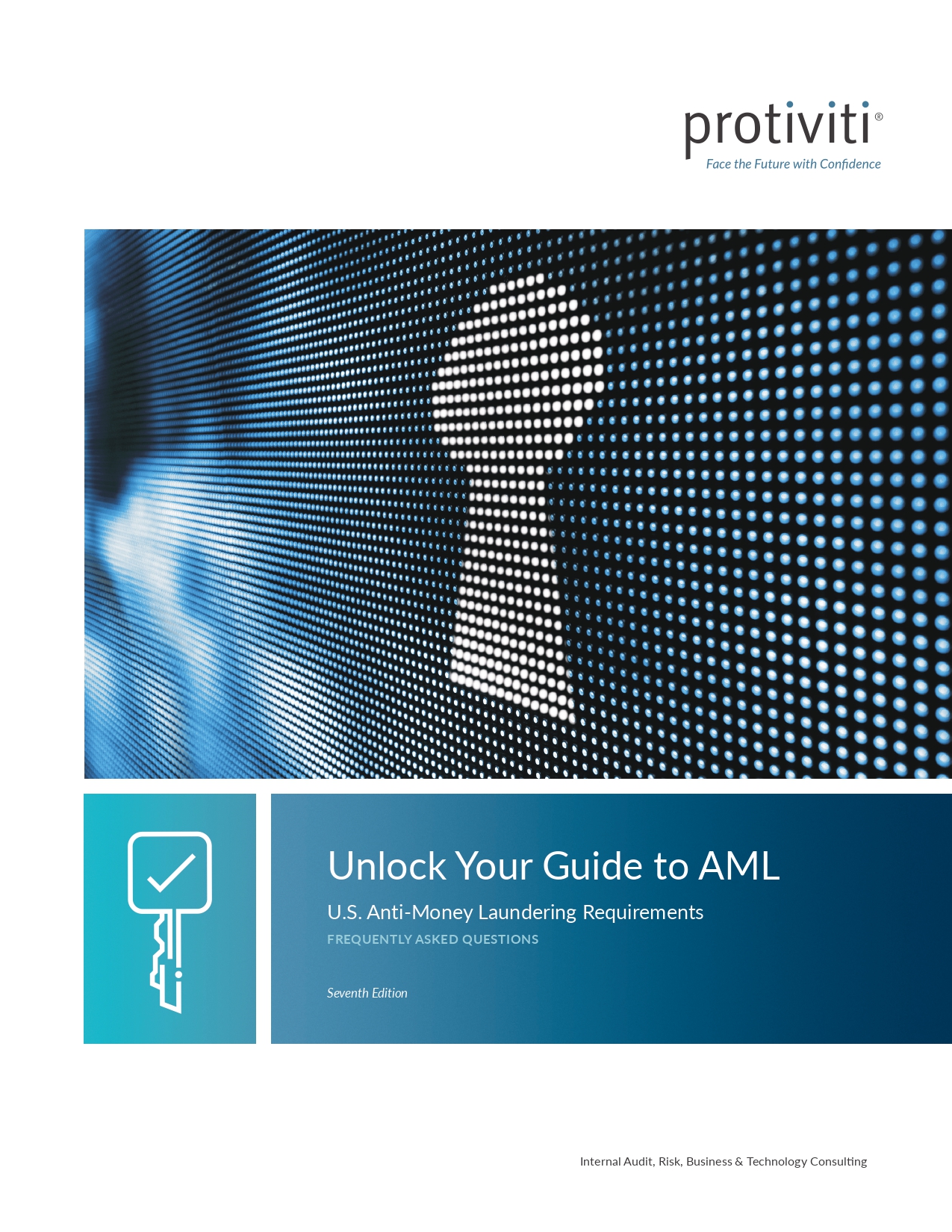 Screenshot of the first page of U.S. Anti-Money Laundering Requirements - Frequently Asked Questions (Seventh Edition)