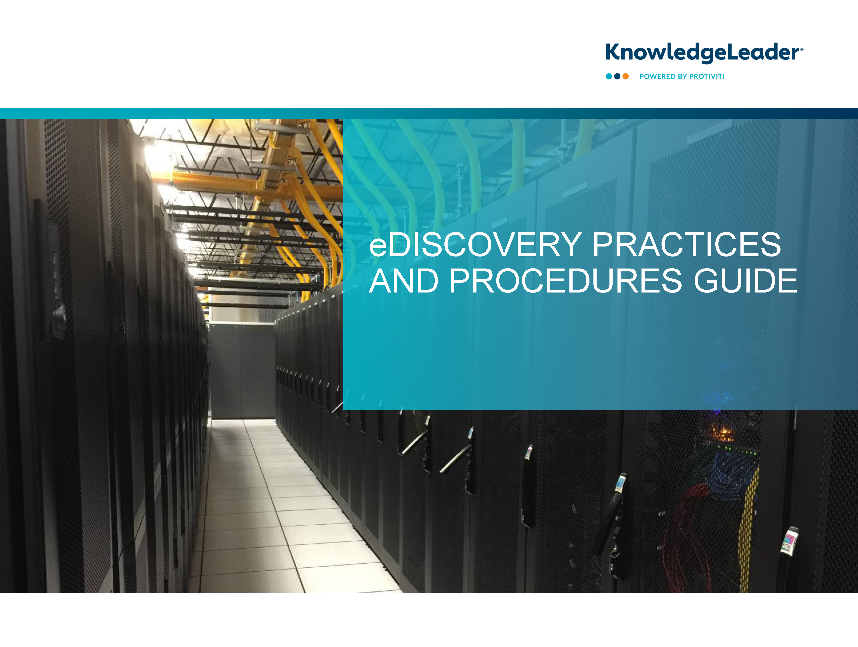 Screenshot of the first page of eDiscovery Practices and Procedures Guide