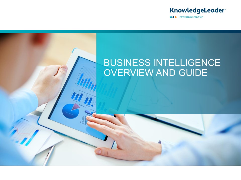 Business Intelligence Overview and Guide