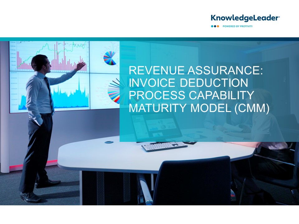 Revenue Assurance and Invoice Deduction Process Capability Maturity Model