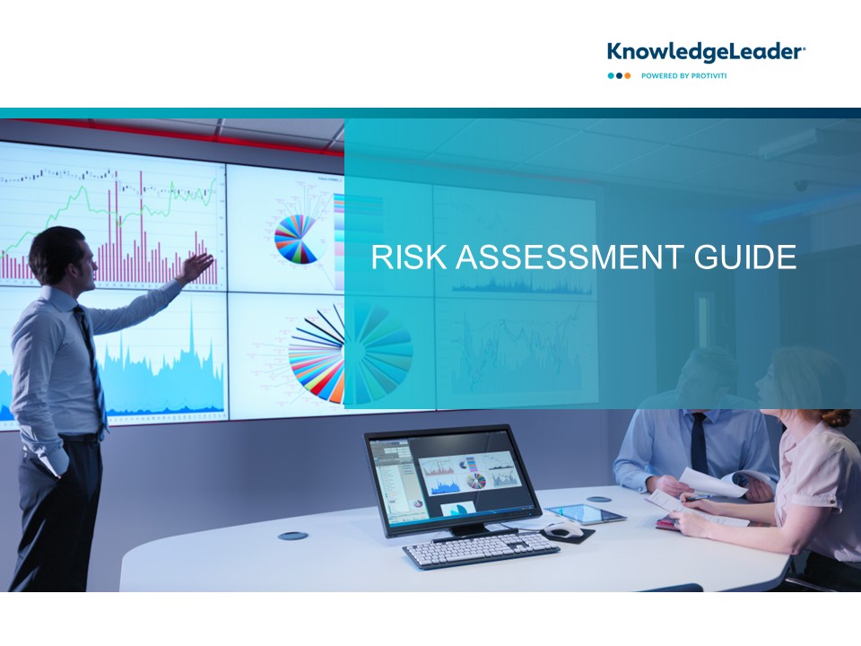 Screenshot of the first page of Risk Assessment Guide