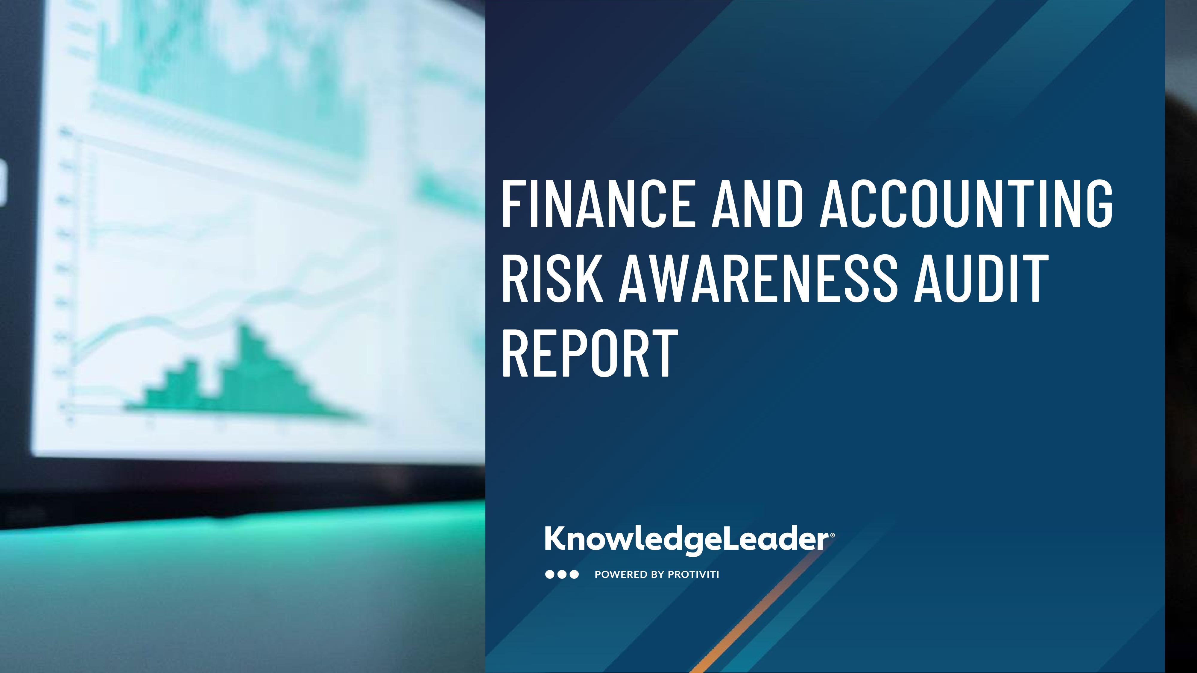 screenshot of the first page of Finance and Accounting Risk Awareness Audit Report