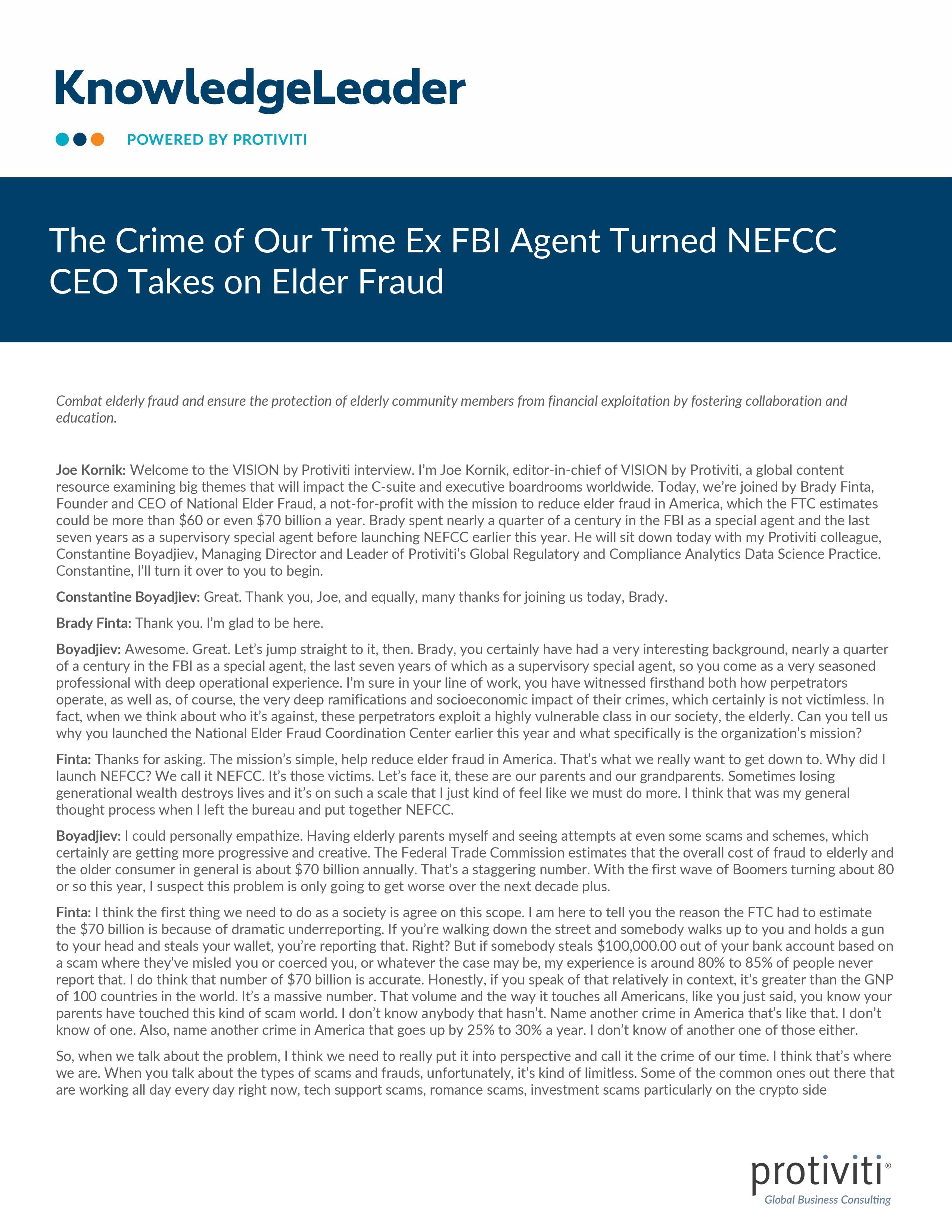 screenshot of the first page of The Crime of Our Time