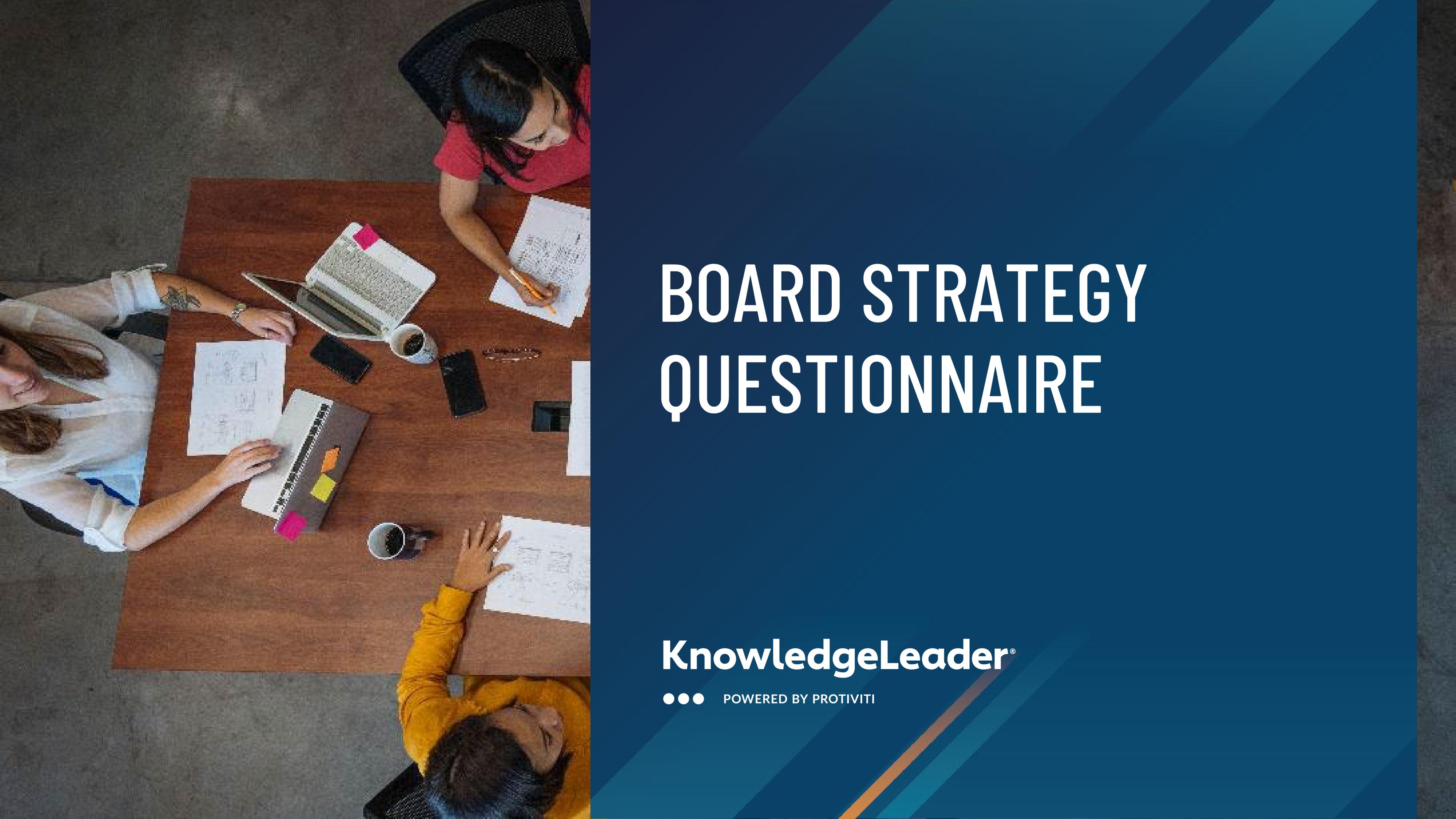 Board Strategy Questionnaire