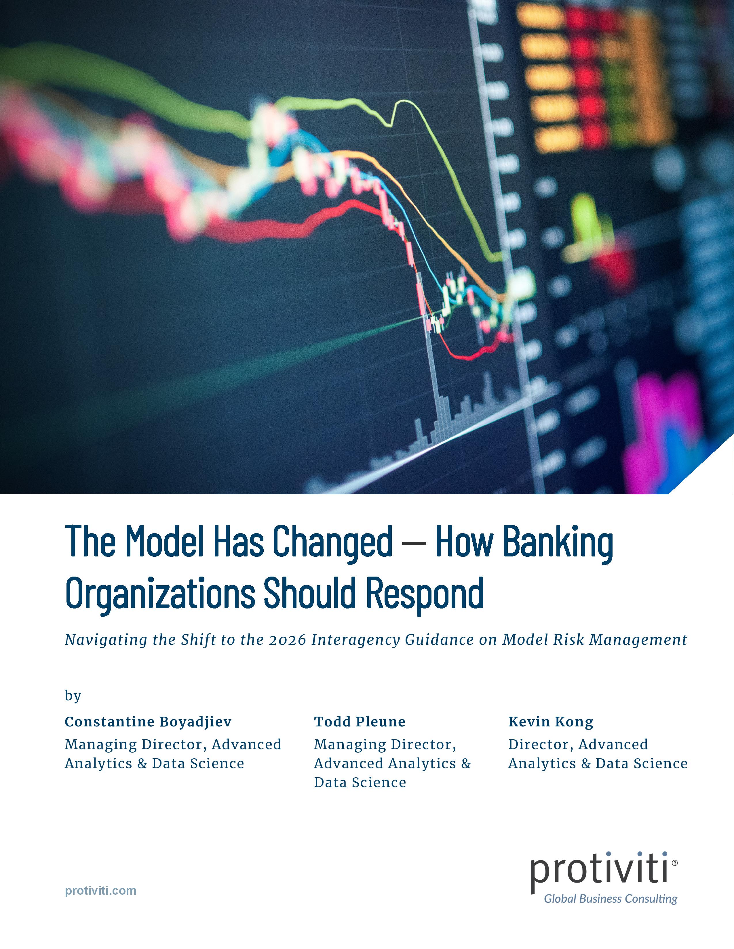 The Model Has Changed — How Banking Organizations Should Respond