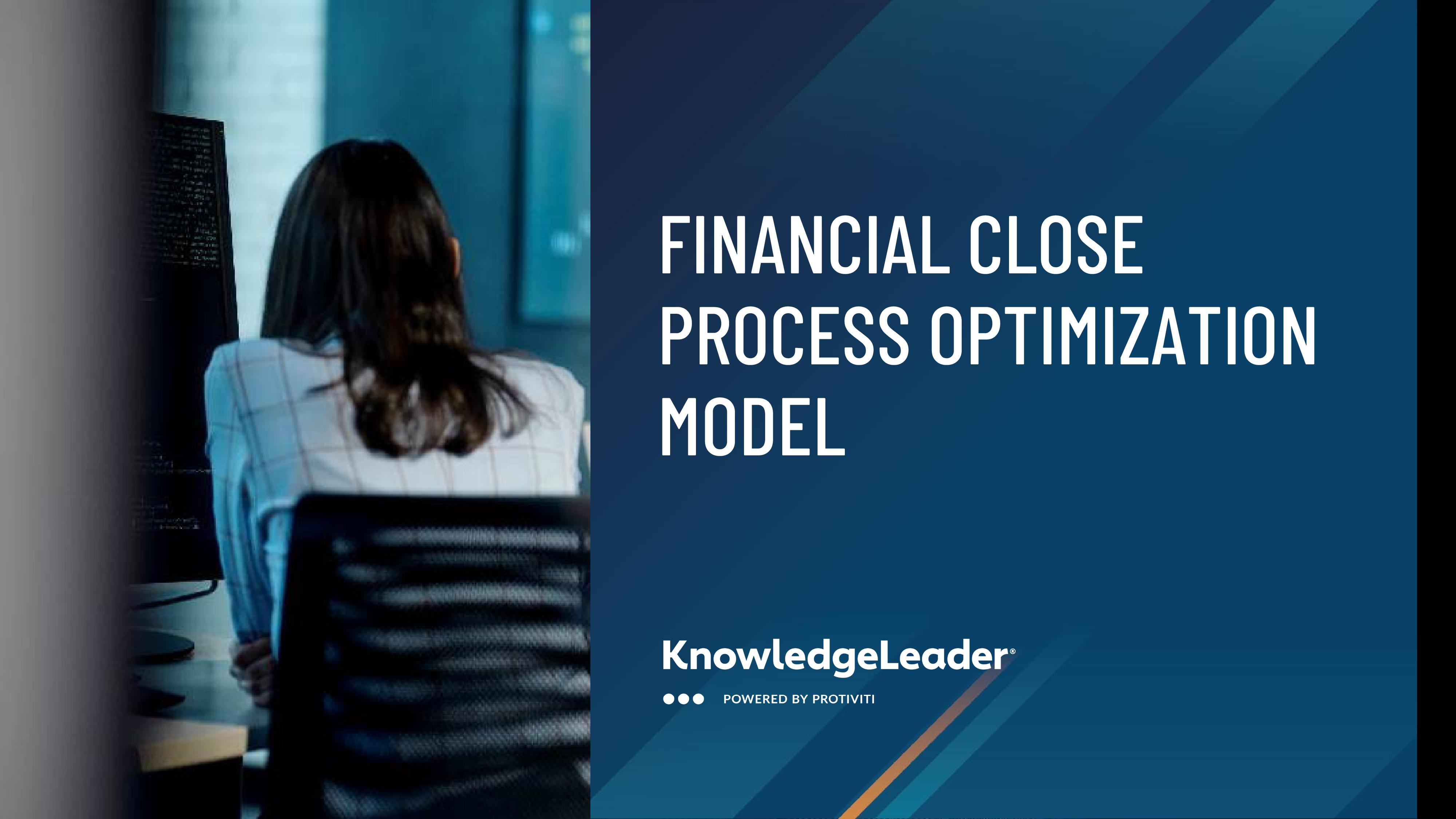 Financial Close Process Optimization Model