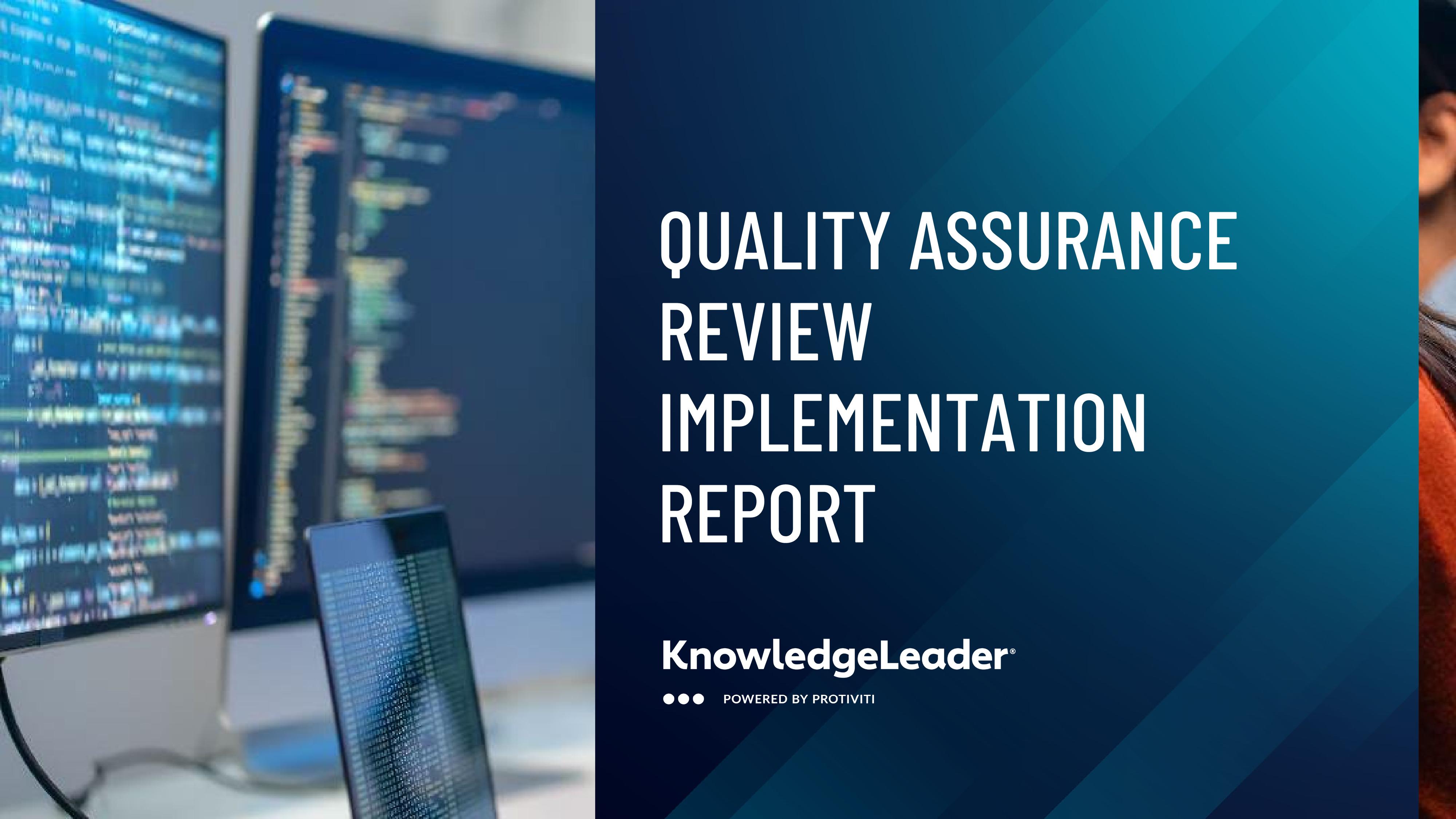 Quality Assurance Review Implementation Report