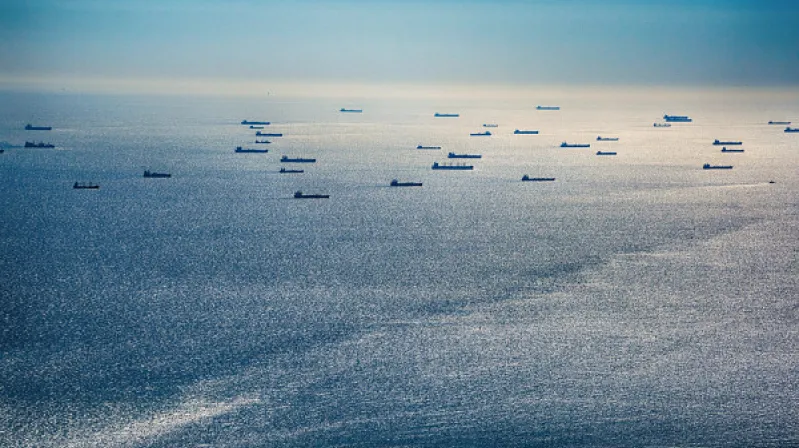image of boats in the ocean