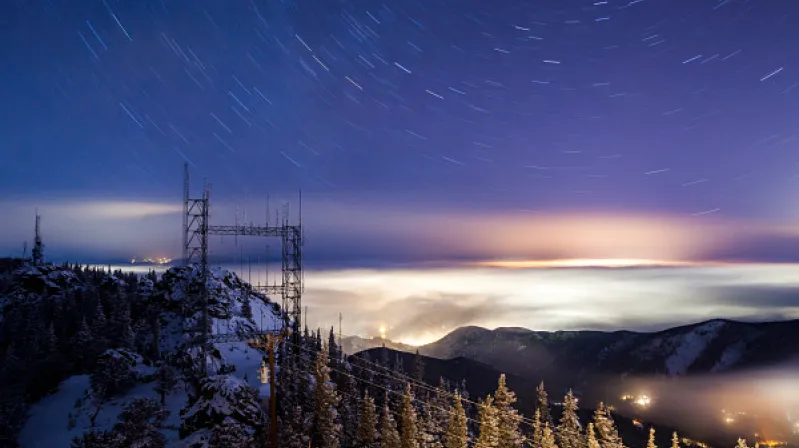 image of mountains and forest