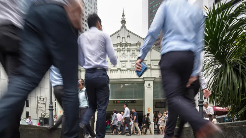 image of men walking