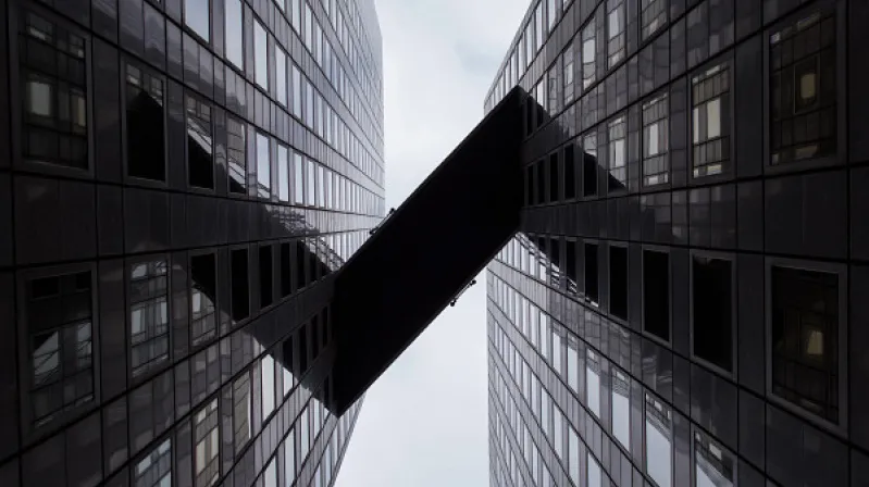 image of two buildings