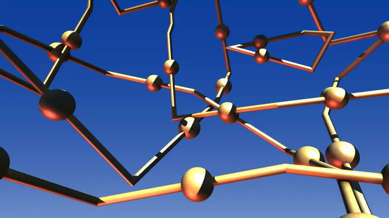 image of black and white balls