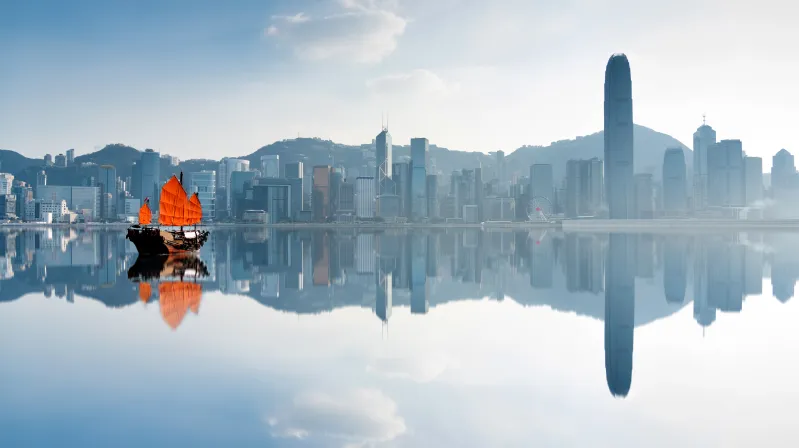 image of water and buildings