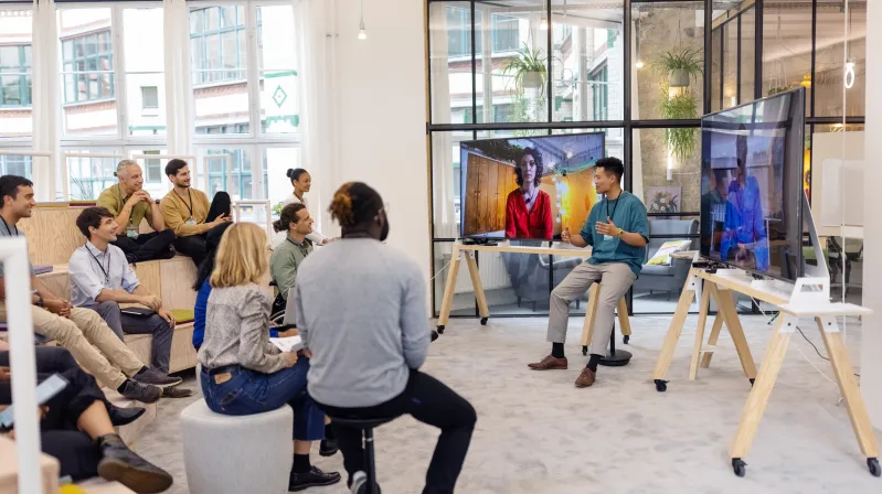 image of a focus group