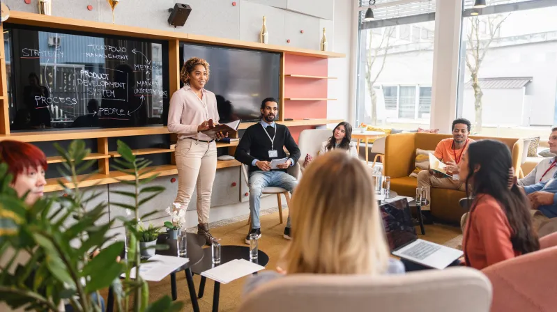 image of a training class