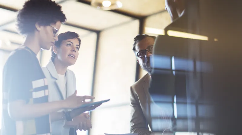 image of afternoon meeting