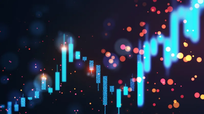 image of blue and black graphs