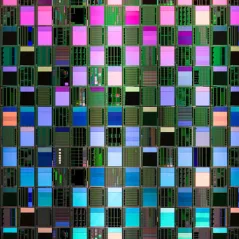 image of different colored cubes 