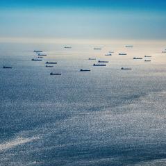 image of boats in the ocean