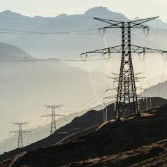 image of electricity towers