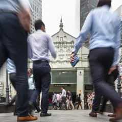 image of men walking