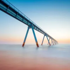 image of bridge in the sky