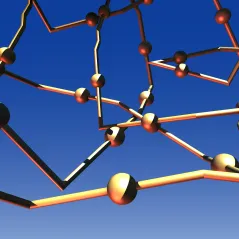 image of black and white balls