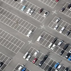 image of parking lot