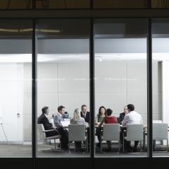 image of people having a meeting