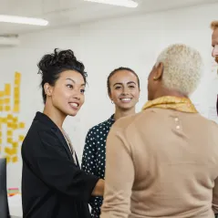 Image of people shaking hand