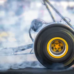 Image of tire and pollution