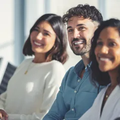 image of people sitting