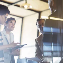 image of afternoon meeting