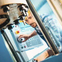 image of man working