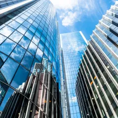 image of gray buildings